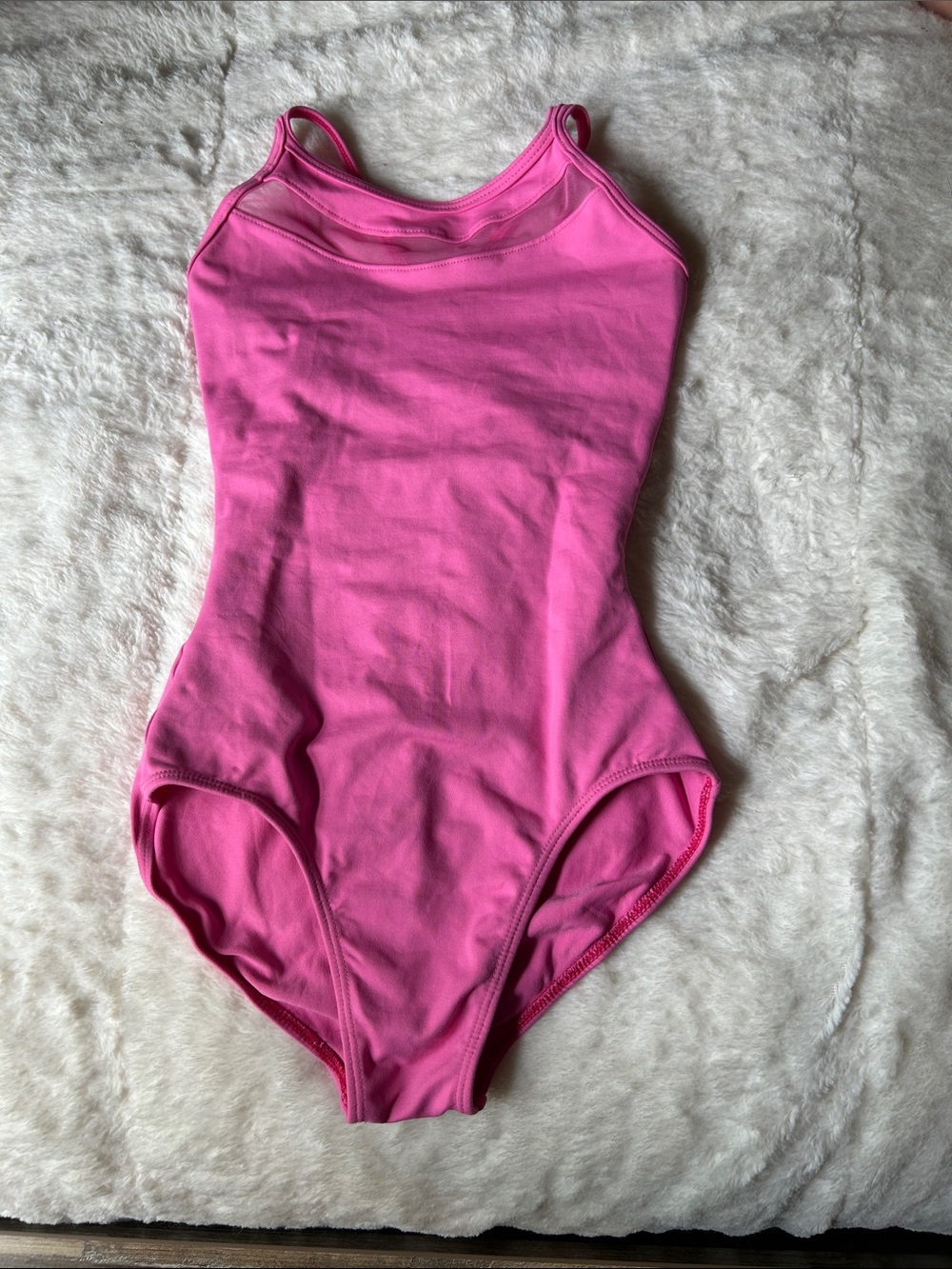 Women's Solid Pink Slim-Fit Bodysuit